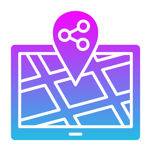 comparte ubicacion icono gratis