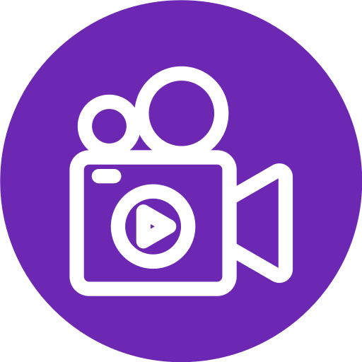 grabación de vídeo icono gratis