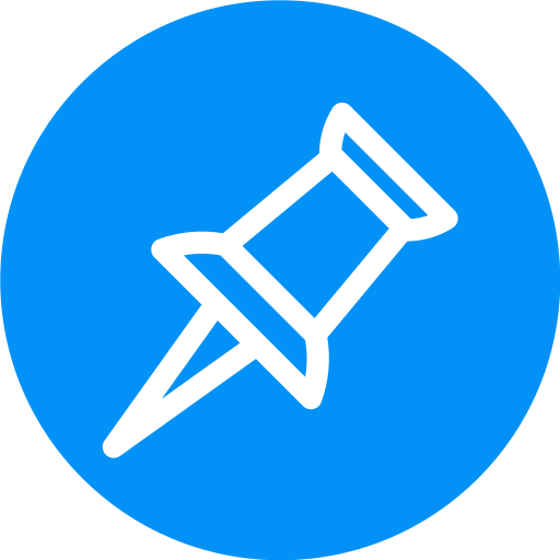 Pin Generic Flat icon