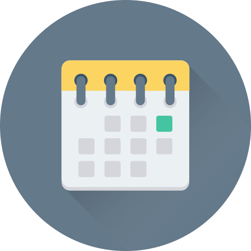 달력 무료 아이콘