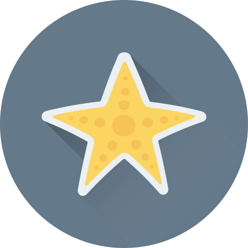 estrella de mar icono gratis