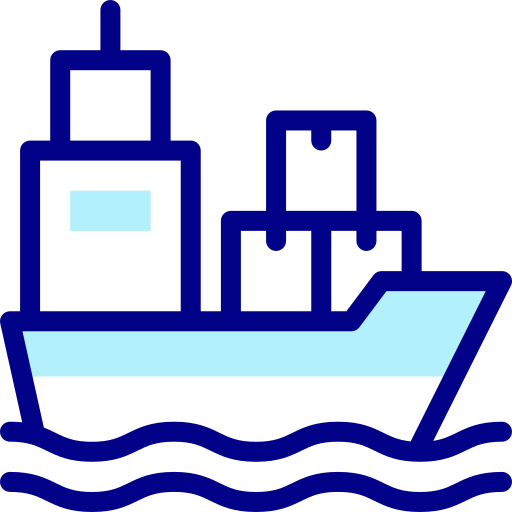 Cargo ship free icon