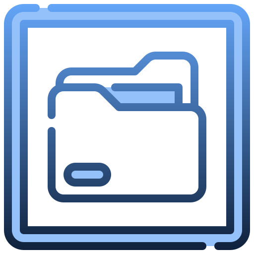 File explorer Generic Blue icon