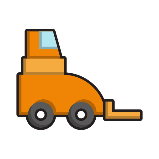 Forklift Generic Outline Color icon