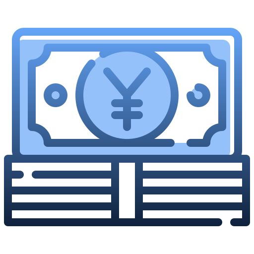 Yen Generic Blue icon