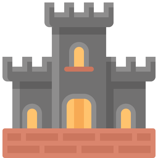 castillo icono gratis