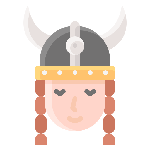 vikingo icono gratis