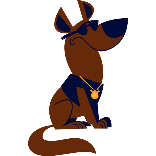 chien policier gratuit sticker chien policier gratuit sticker