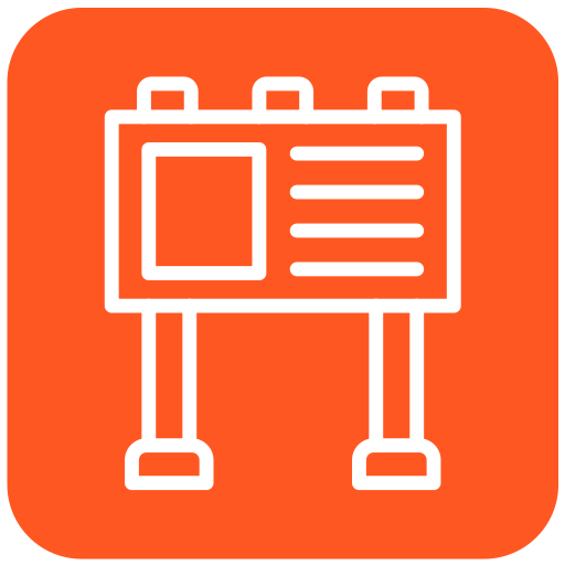 cartelera icono gratis