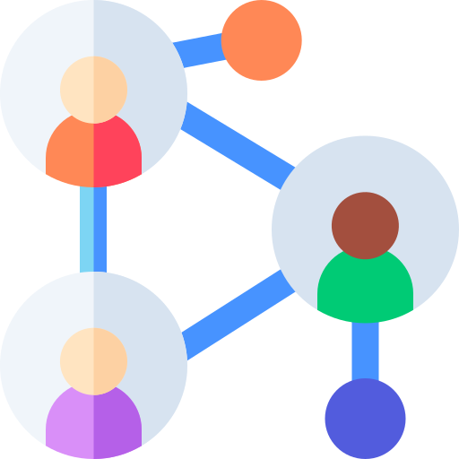 Network Basic Rounded Flat icon