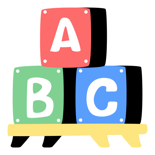 bloque abc gratis sticker