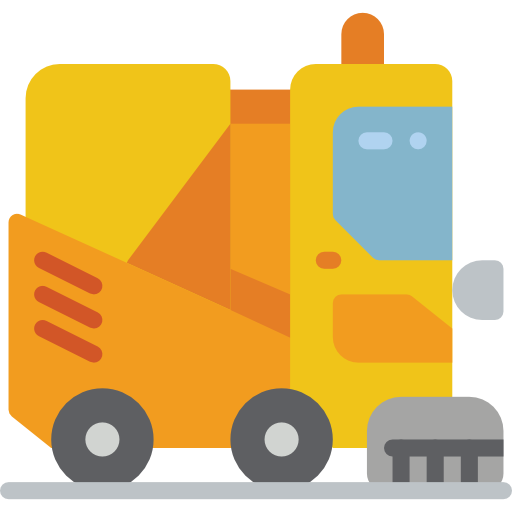 Road sweeper Free transport icons