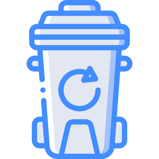 papelera de reciclaje icono gratis