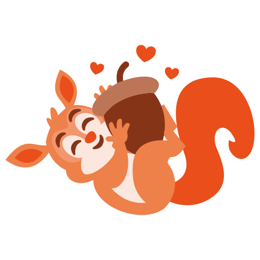 Love and romance Stickers - Free animals Stickers