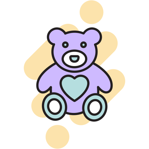 oso de peluche icono gratis