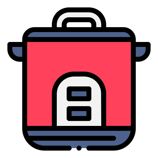 Rice cooker Generic Outline Color icon