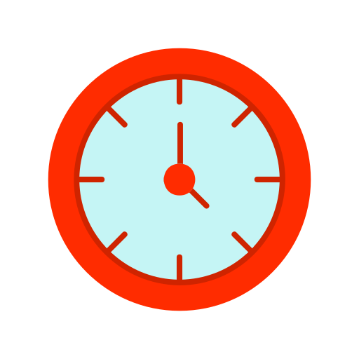 Wall clock Generic Flat icon