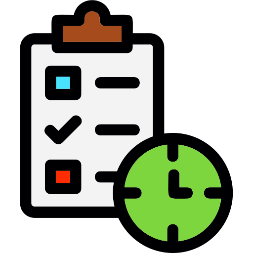 Tasks Generic Outline Color icon