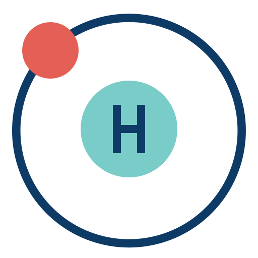 Hydrogen - Free education icons