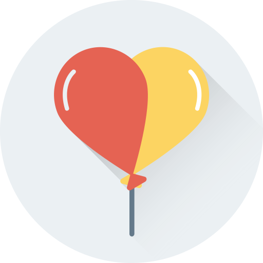 Balloons free icon