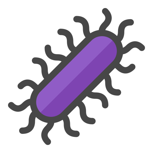 Bacteria Generic Outline Color icon