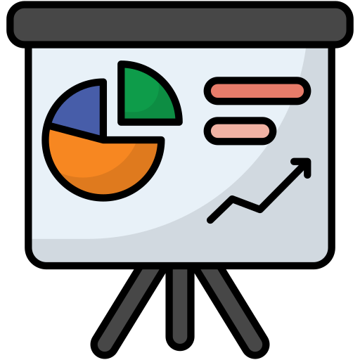 Presentation Generic Outline Color icon