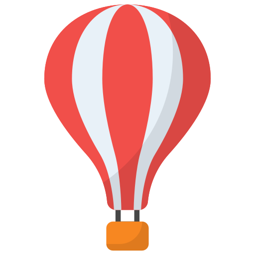 Hot air balloon Generic Flat icon