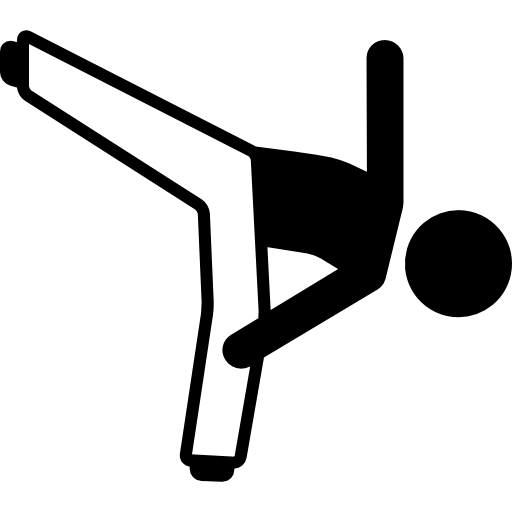 mann tritt rückwärts kostenlos Icon mann tritt rückwärts kostenlos Icon
