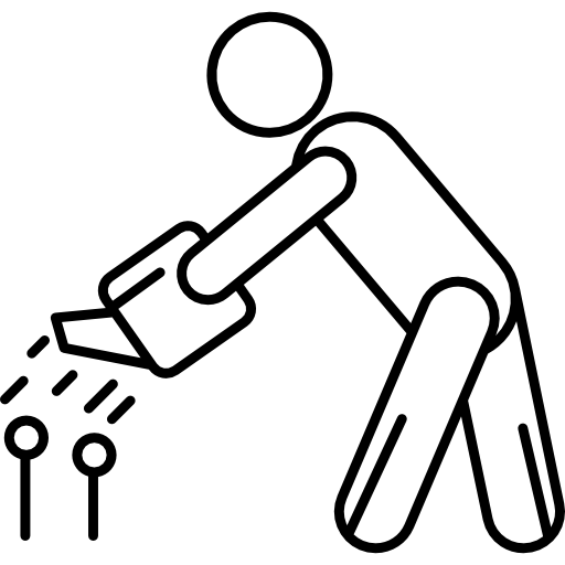 regando plantas icono gratis