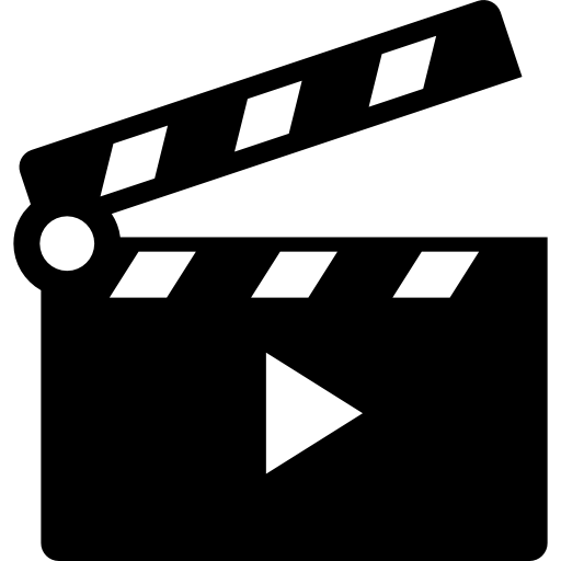 Película clapper open - Iconos gratis de cine