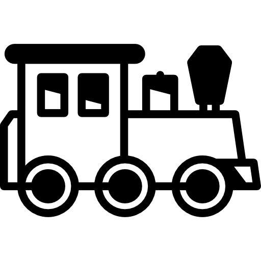 Train Facing Right - Free transport icons