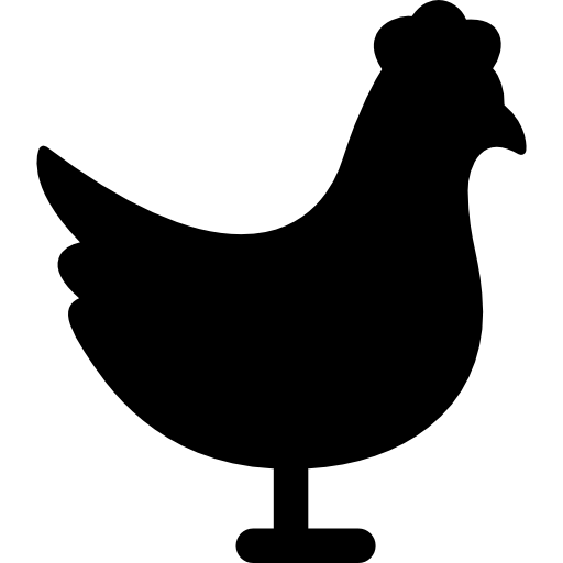 Chicken Looking Right  free icon