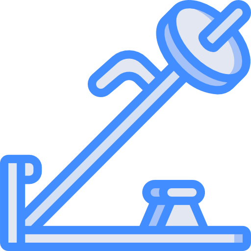 Weight Basic Miscellany Blue icon