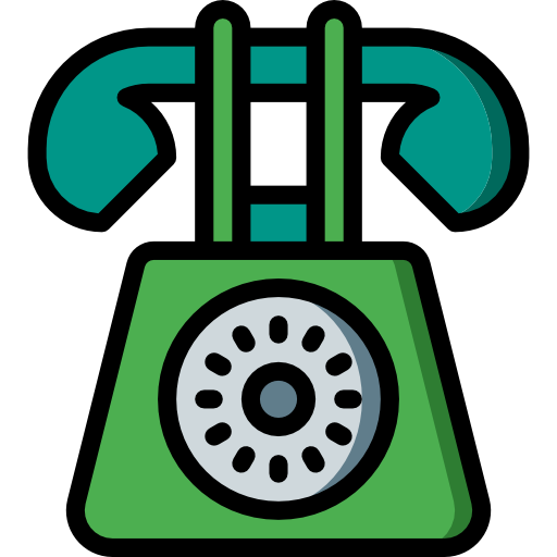 Telephone Basic Miscellany Lineal Color icon