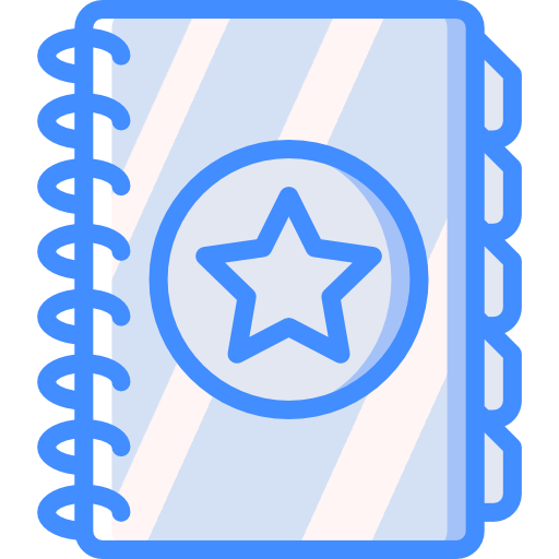 agenda icono gratis