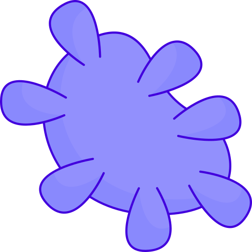 Bacteria Generic Thin Outline Color icon