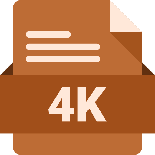 4k icono gratis