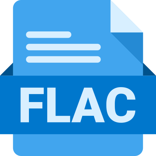 Flac Generic Flat icon