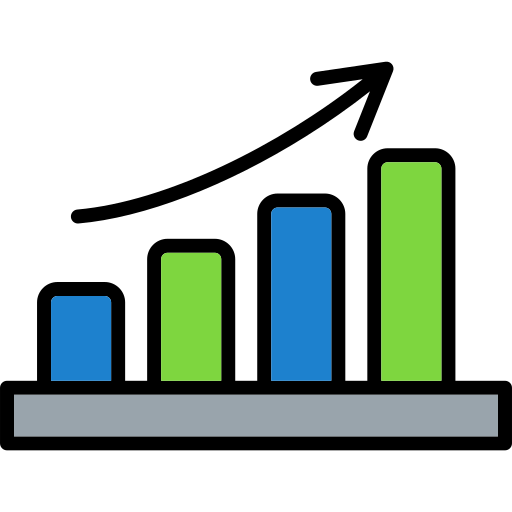 Bar chart - Free business icons