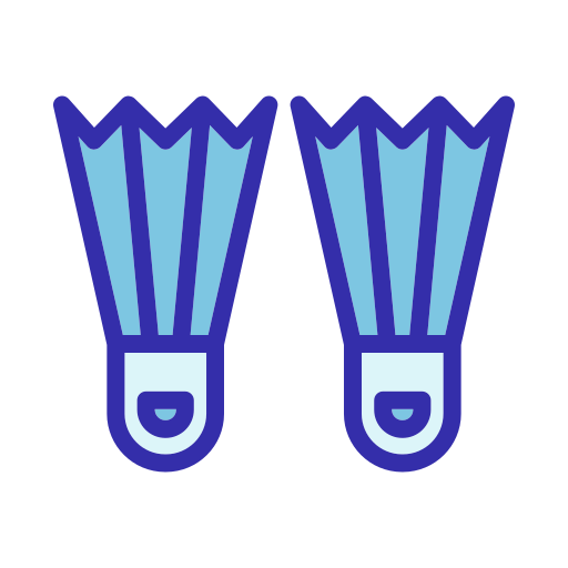 Flippers free icon Flippers free icon