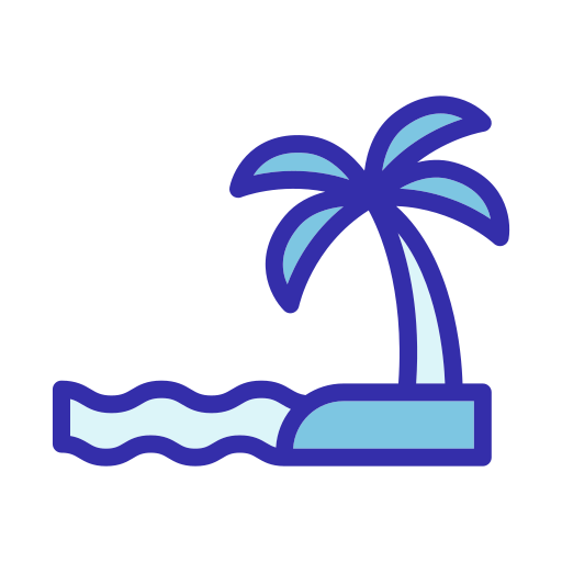 Beach free icon