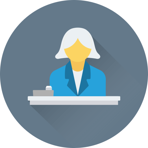 Receptionist free icon Receptionist free icon