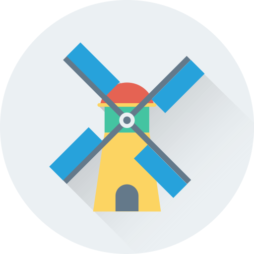 Windmill free icon