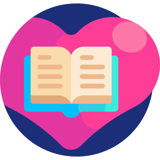 libros de amor icono gratis