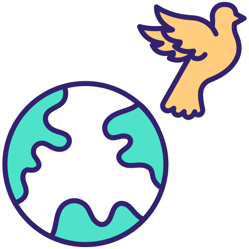 Peace day Generic Outline Color icon