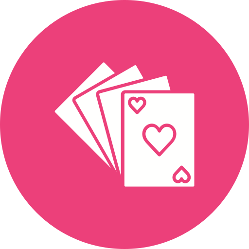 jugando a las cartas icono gratis