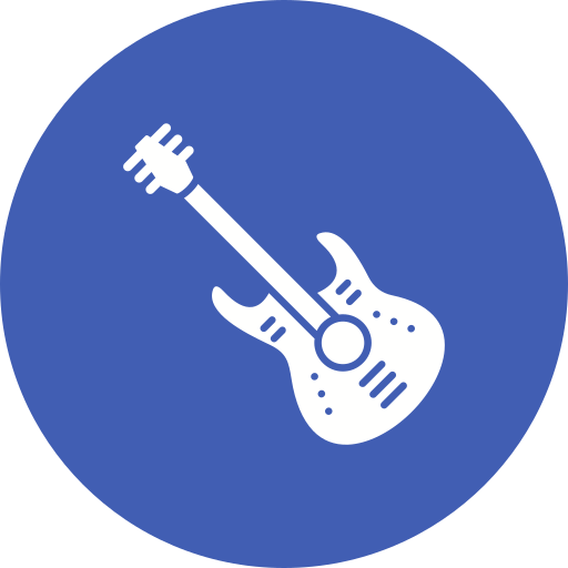 guitarra icono gratis