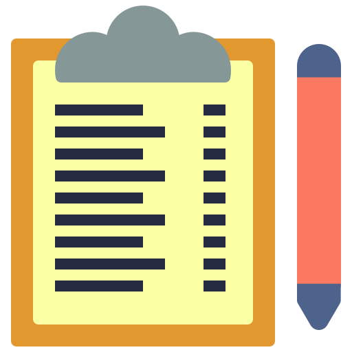 Clipboard Generic Flat icon