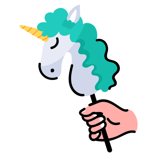 Unicorn free sticker