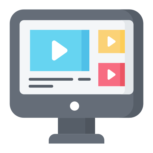 Video marketing Generic Flat icon